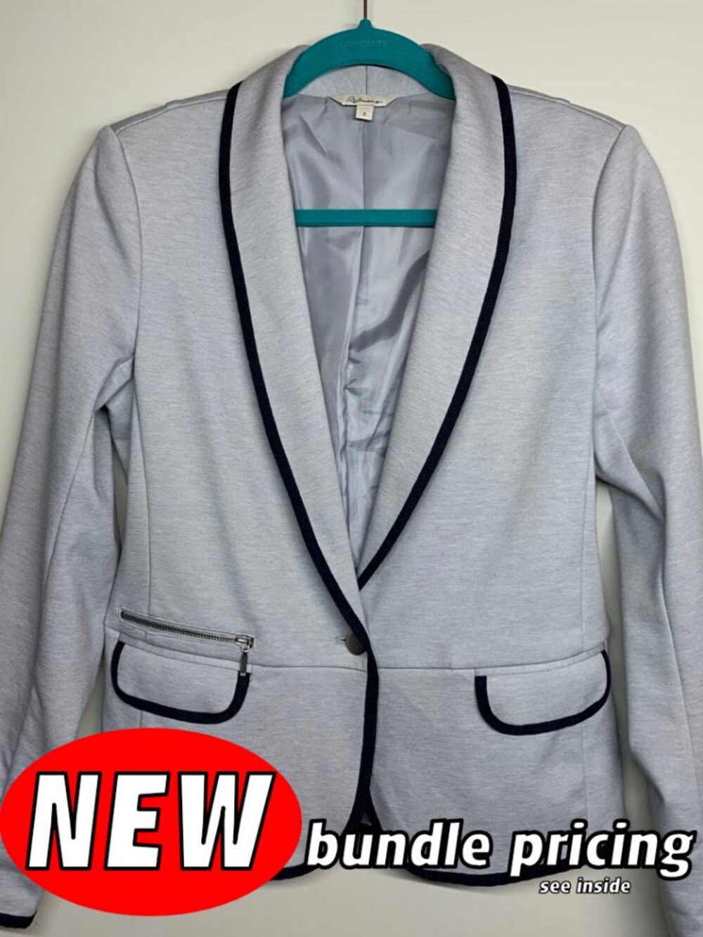 Reitmans Tuxedo-Style Blazer Size 3
